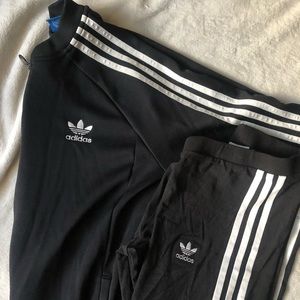 Adidas Tracksuit and Leggings Bundle